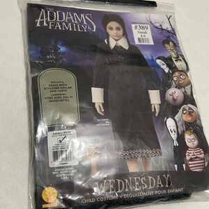Wednesday Addams Costume, Size Kid's Small, 4-6 by Rubie's Costume Co.